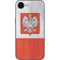 Poland Flag Distressed iPhone 16e Skin